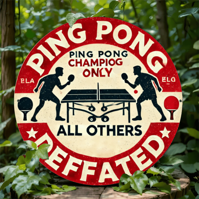 Board Game Table - Table Tennis Champion Parking Spot
