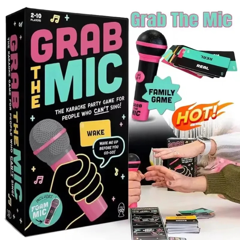 Board Game For 2 Players - Karaoke Board Game for Family &