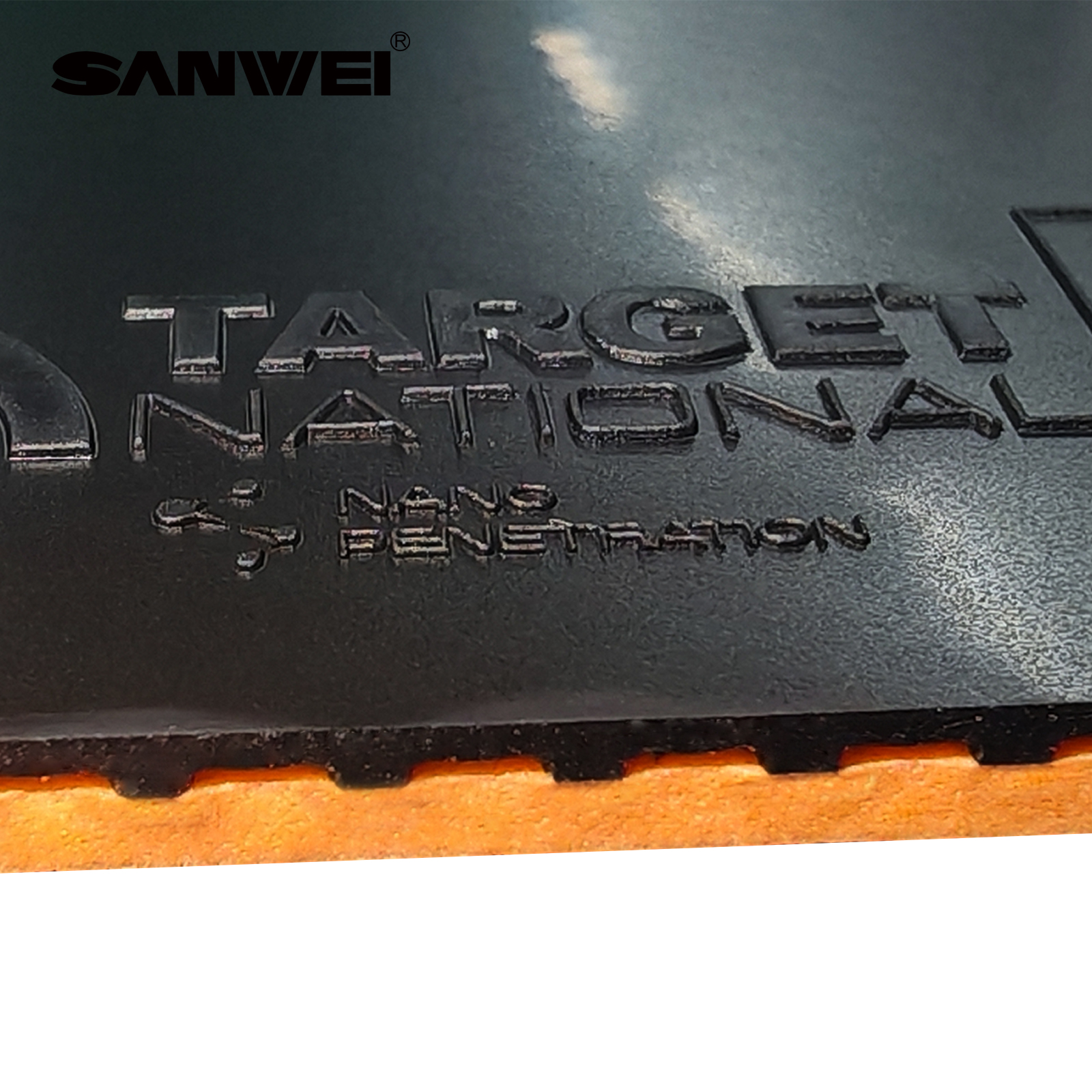 Board Game Table - SANWEI TARGET 3 BLITZ PingPong Rubber