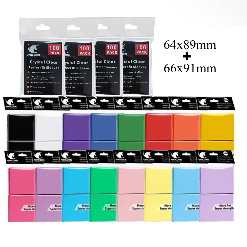 Board Game Enthusiast - 200PCS Card Sleeves Trading Cards Double