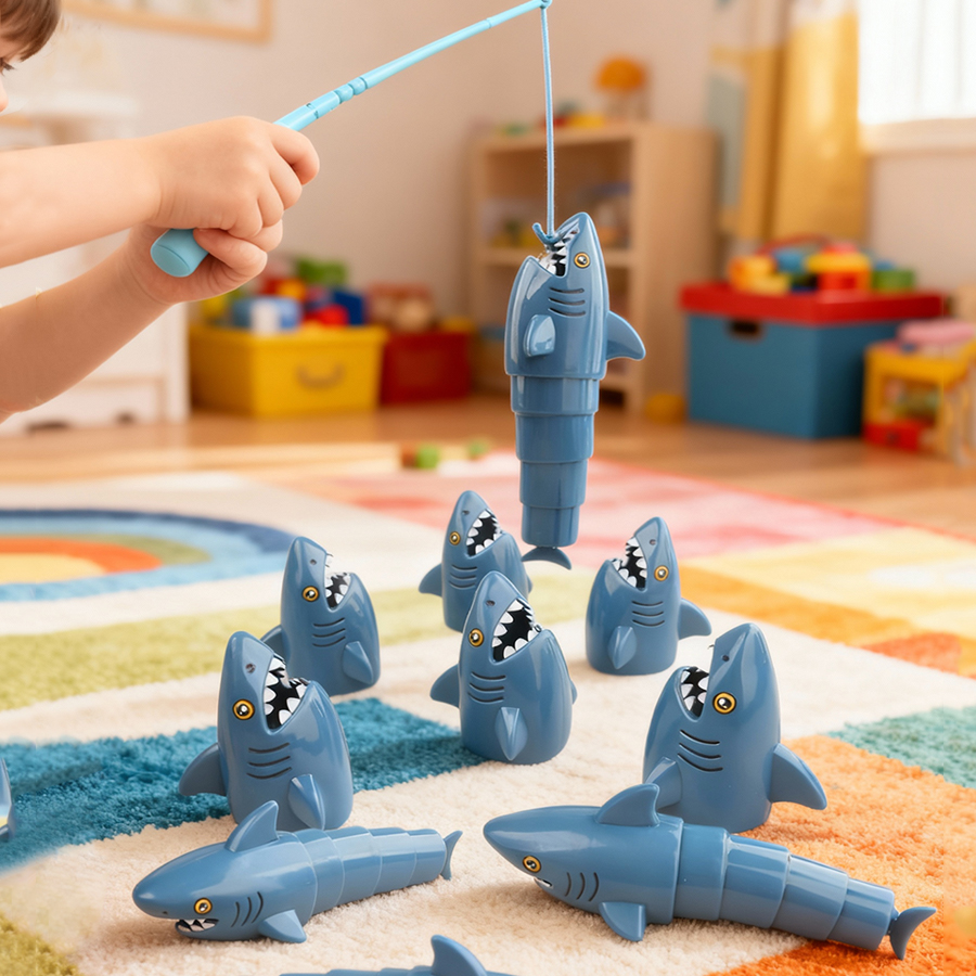 Board Game Enthusiast - Popular Shark Style Fishing Board Game