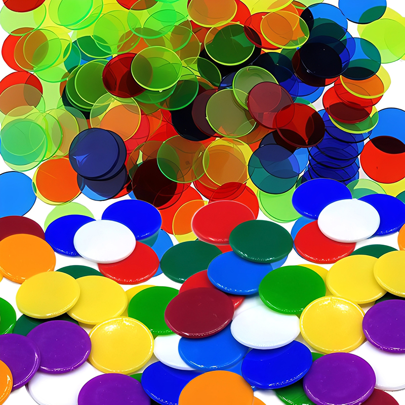 Board Game Vector - 50/100/200pcs 19mm Chips Plastic DIY Tokens