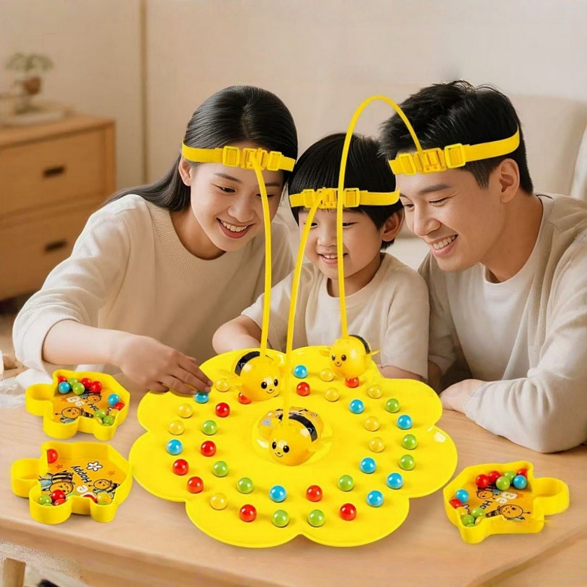 Board Game Enthusiast - Little Bumblebee Multifunctional Board Game Puzzle
