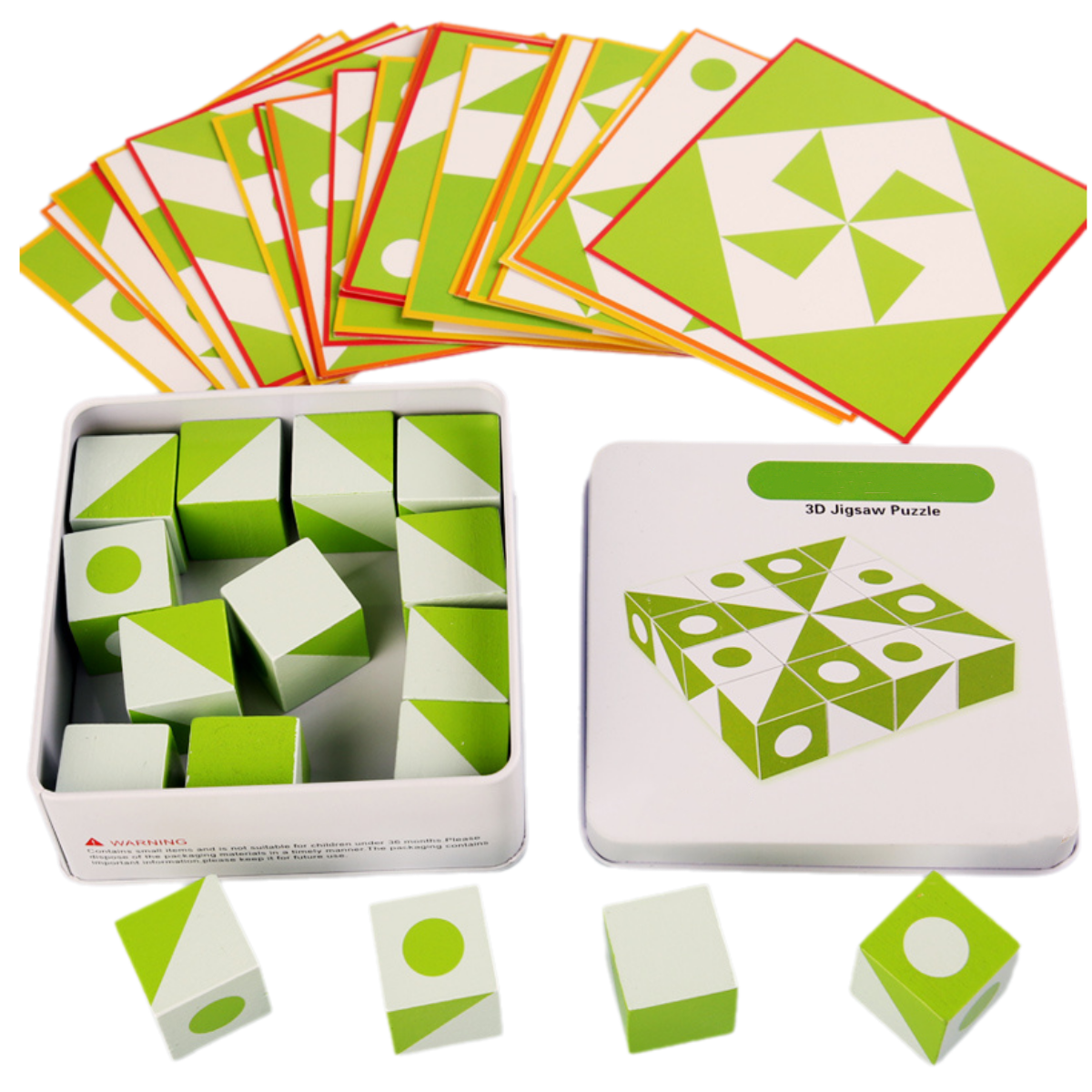 Board Game Enthusiast - Wooden 3D Puzzles Game Geometric Shape