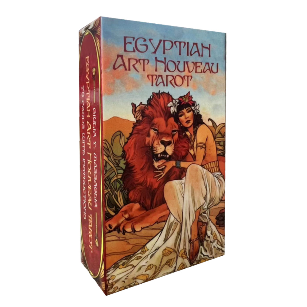 Board Game Of Life - Egyptian Art Nouveau Tarot cards oracle