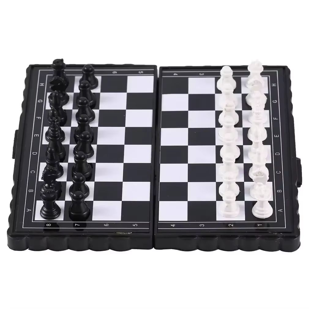 1Pc Mini Magnetic  Chess Set   - Board Game Enthusiast ulasan dan harga