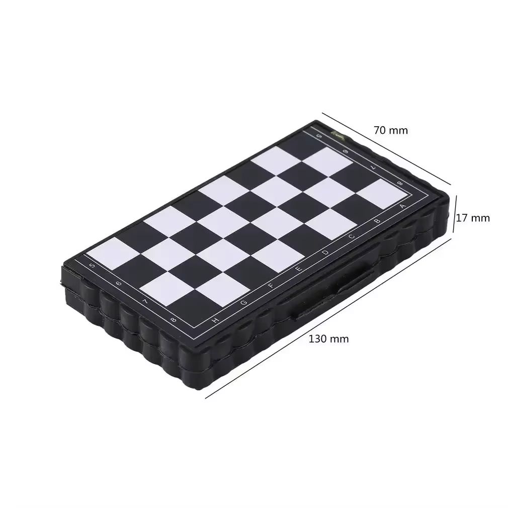 1Pc Mini Magnetic  Chess Set   - Board Game Enthusiast ulasan dan harga