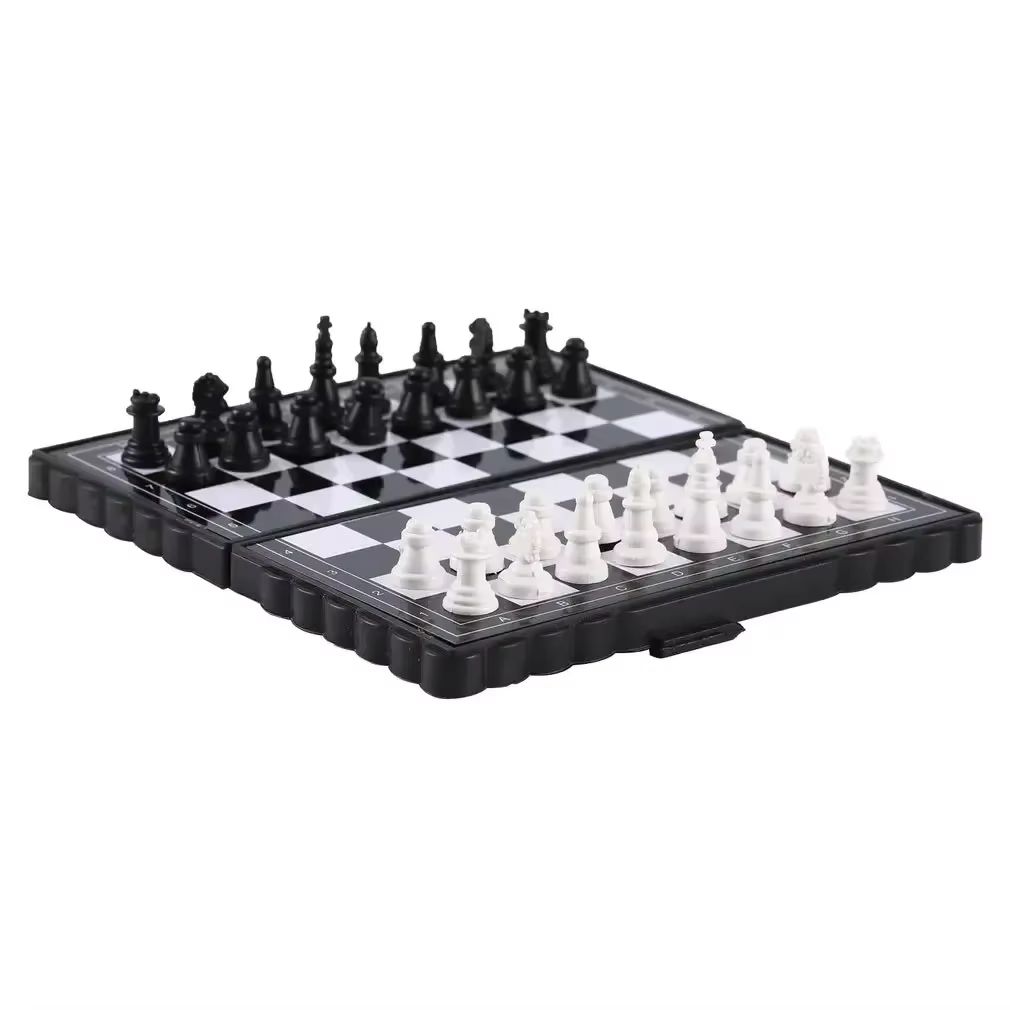 1Pc Mini Magnetic  Chess Set   - Board Game Enthusiast ulasan dan harga