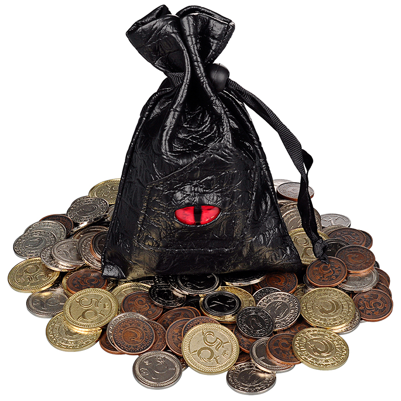 DND Metal Coins Set of 60 with - Board Game Vector ulasan dan harga