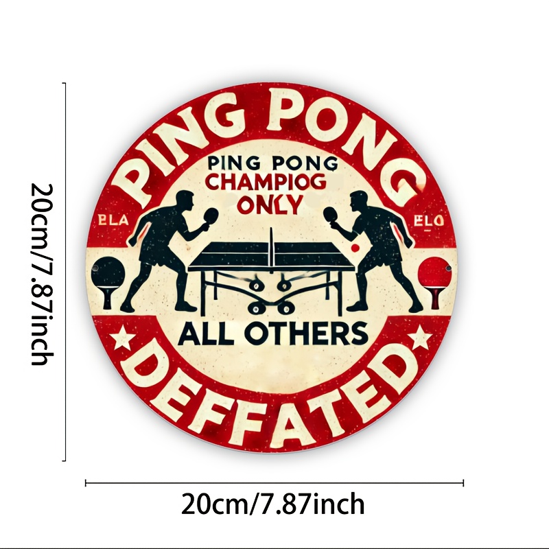 Table Tennis Champion Parking  - Board Game Table ulasan dan harga