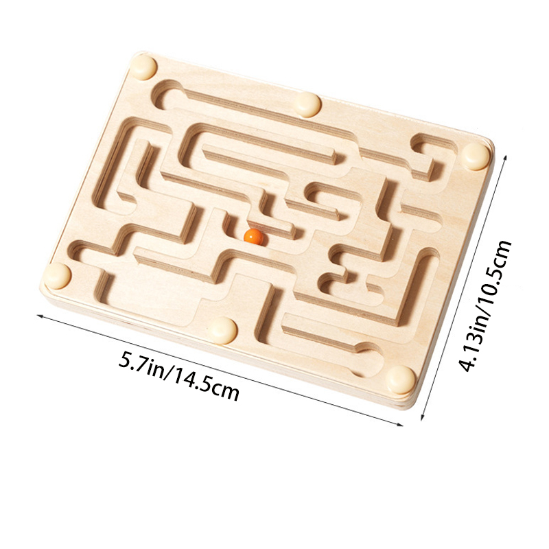 Small Wooden Balance Bead Maze - Board Game Enthusiast ulasan dan harga