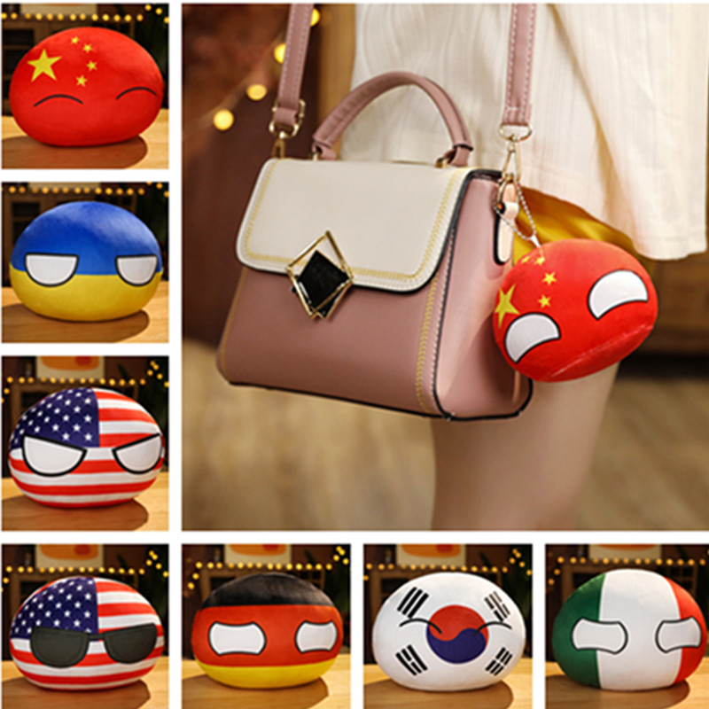 10cm Country Ball Plush Pendan - Board Game Yokohama ulasan dan harga