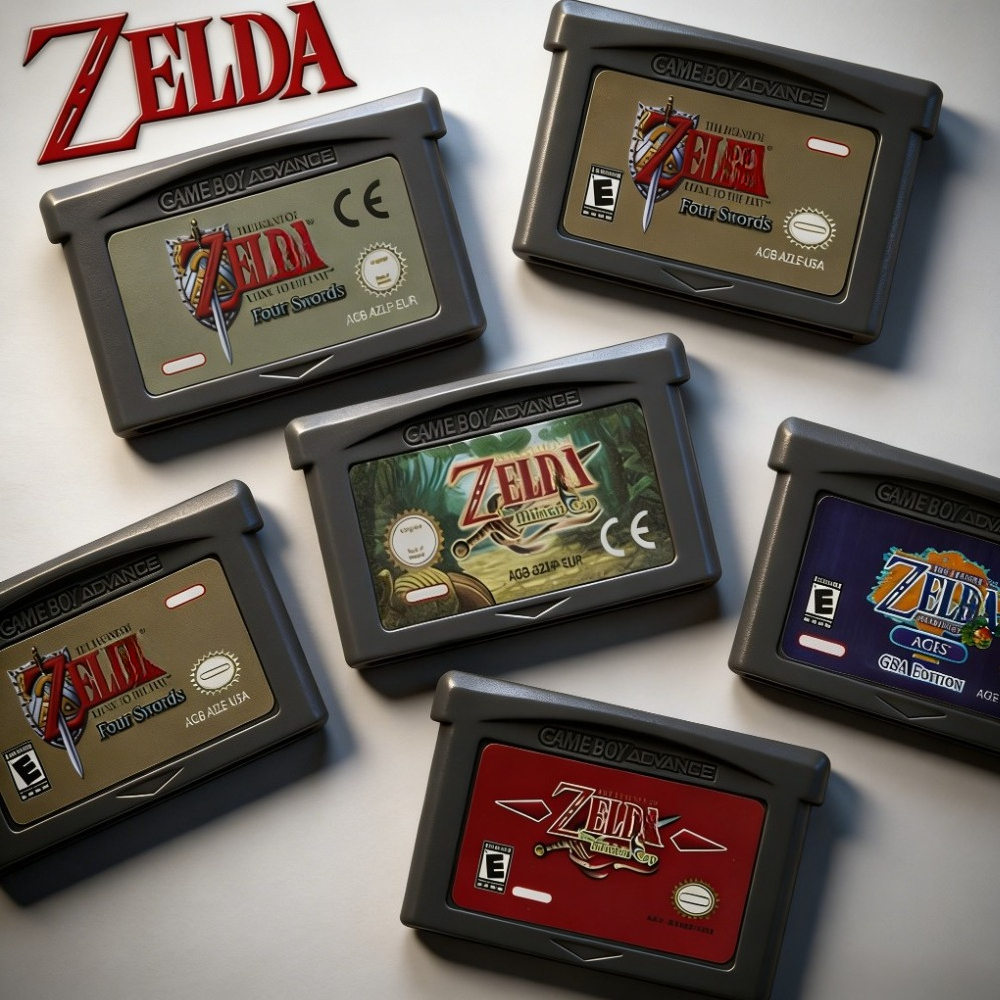 GBA Game Cartridge 32 Bit Vide - Board Game Zelda ulasan dan harga