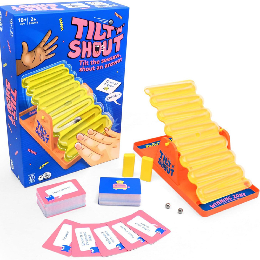 Tilt N Shout A Speedy Family B - Board Game Enthusiast ulasan dan harga