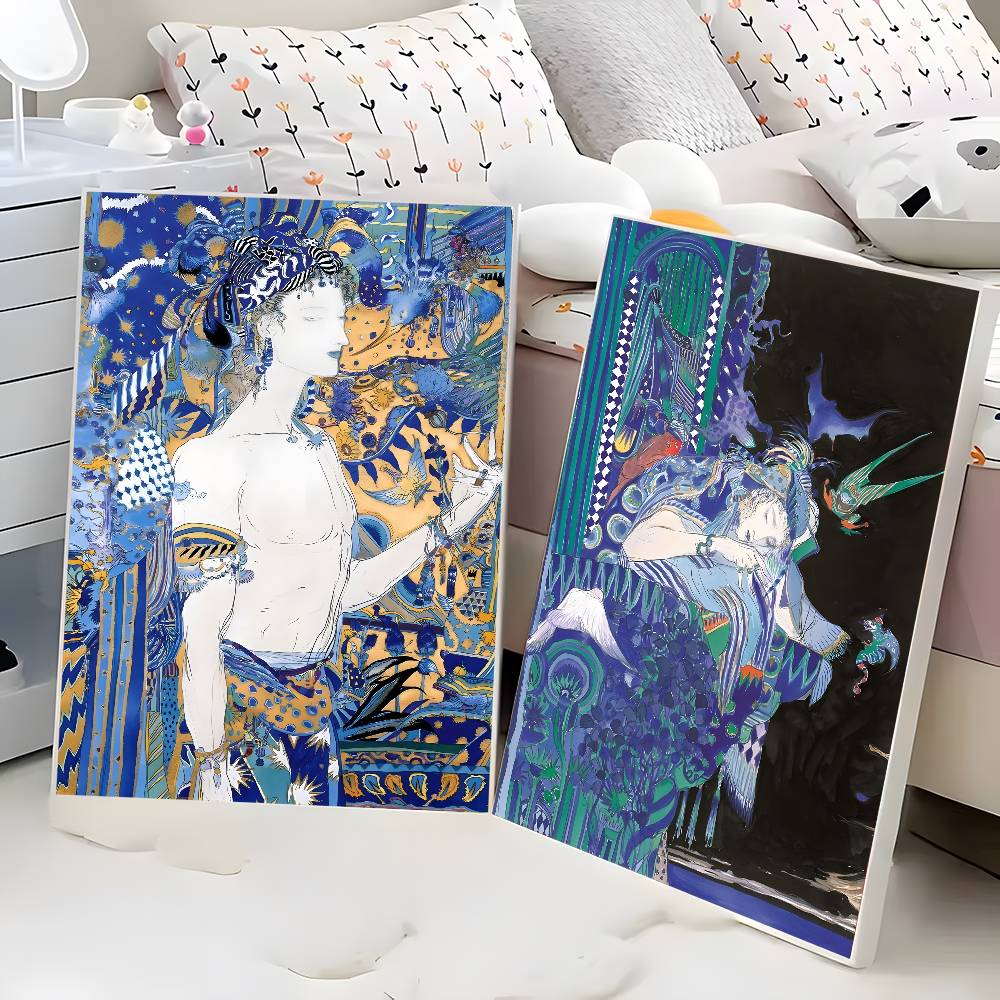 Y-Yoshitaka Amano Art Poster H - Board Game Yokohama ulasan dan harga