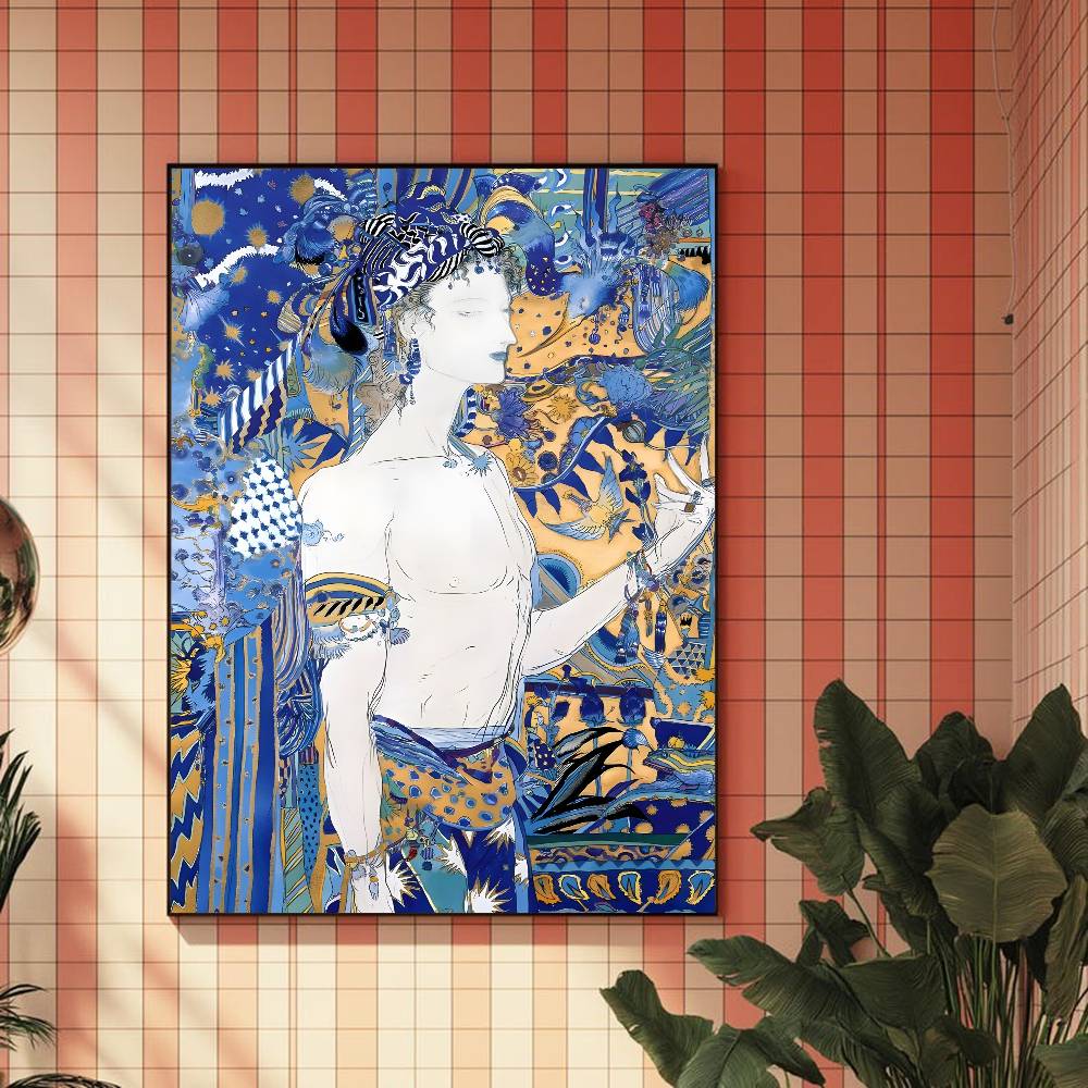 Y-Yoshitaka Amano Art Poster H - Board Game Yokohama ulasan dan harga