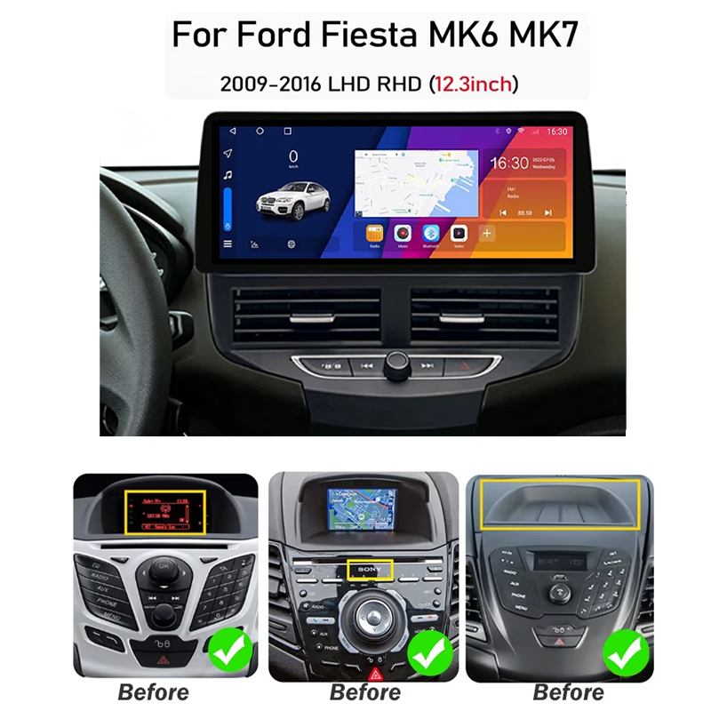 12.3 inch Car Radio For Ford F - Board Game For 2 Players ulasan dan harga