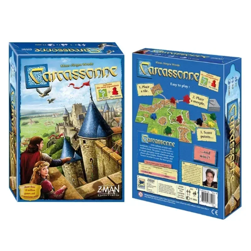 Carcassonne Winter Strategy Ga - Board Game Vector ulasan dan harga