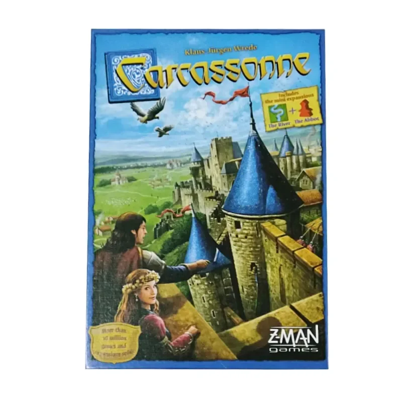 Carcassonne Winter Strategy Ga - Board Game Vector ulasan dan harga