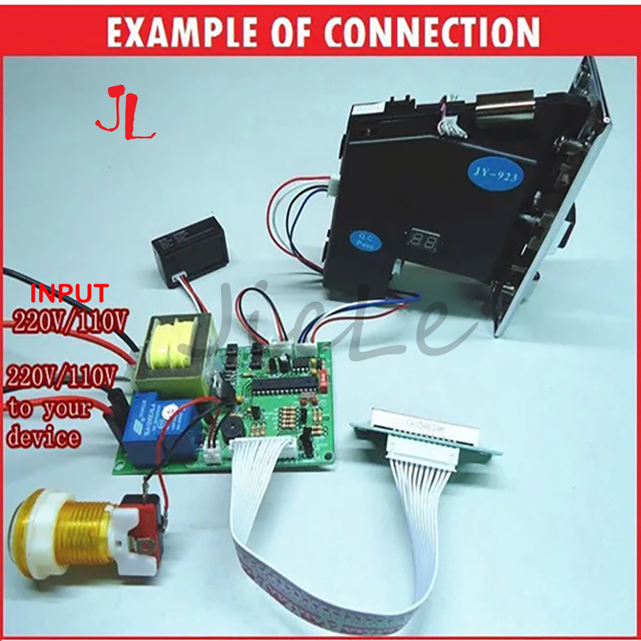 JY-16 110V 220V Coin Acceptor  - Board Game Vector ulasan dan harga