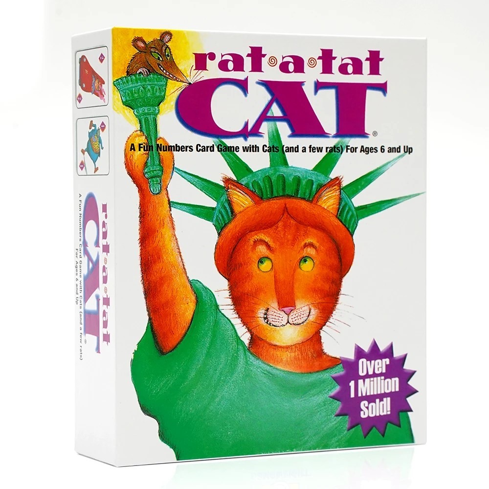 Rat A Tat Cat Fun Numbers Card - Board Game For 2 Players ulasan dan harga