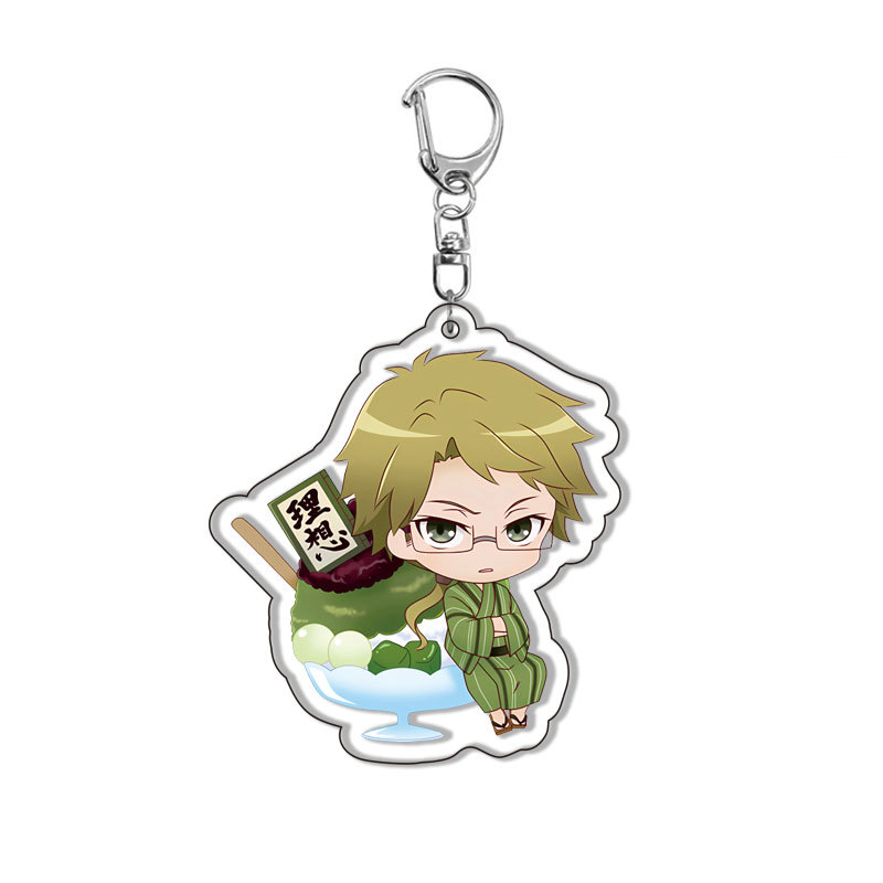 Anime Keychain Acrylic Bungou  - Board Game Yokohama ulasan dan harga