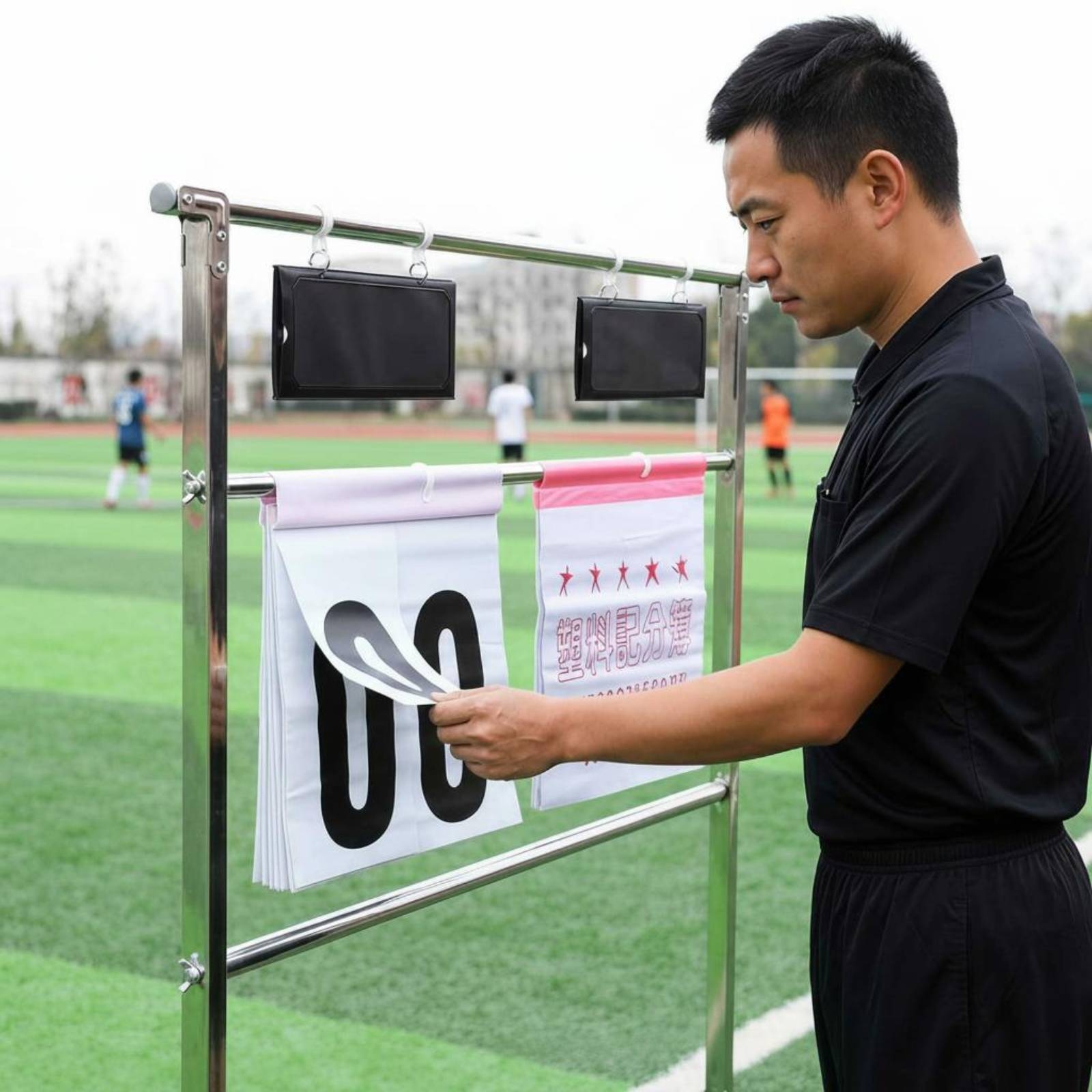 Portable Flip Scoreboard Plast - Board Game Table ulasan dan harga