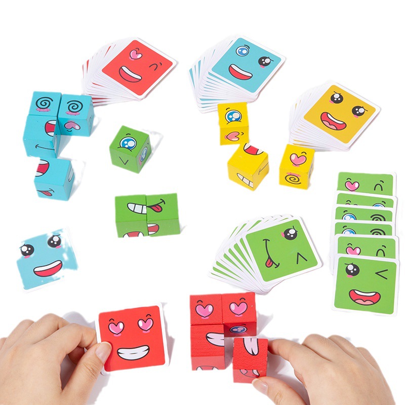 1Pcs Expressions Matching Puzz - Board Game Enthusiast ulasan dan harga