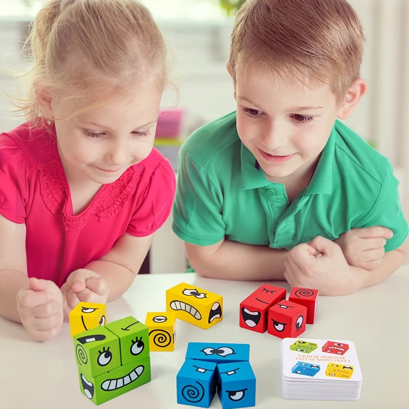 1Pcs Expressions Matching Puzz - Board Game Enthusiast ulasan dan harga
