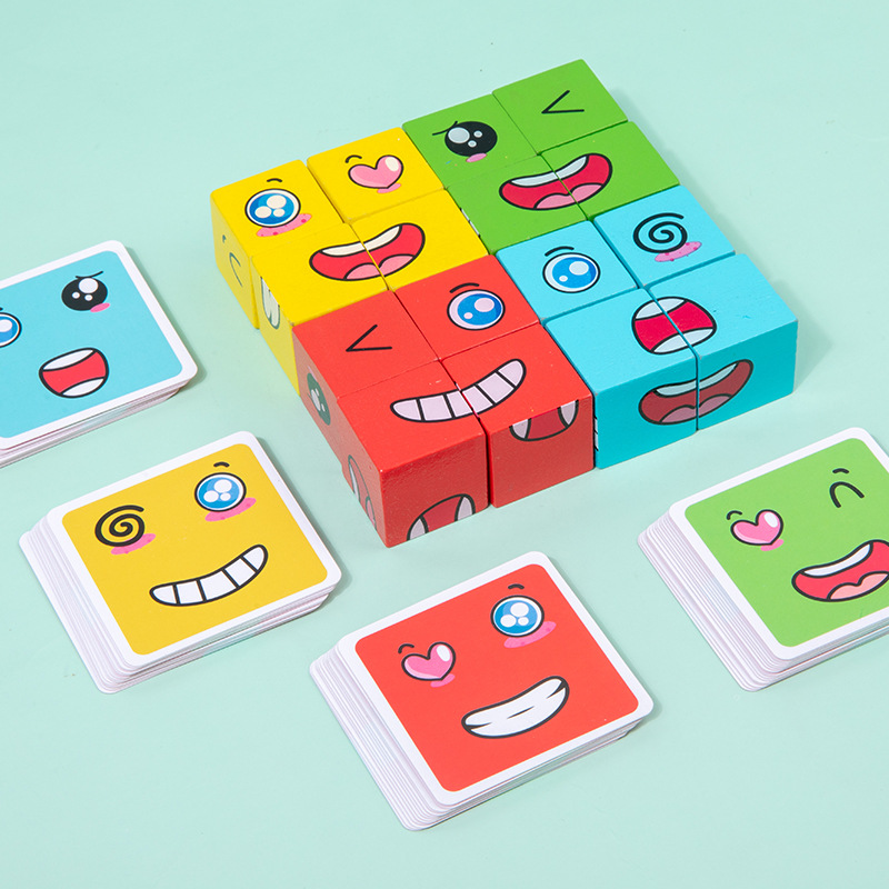 1Pcs Expressions Matching Puzz - Board Game Enthusiast ulasan dan harga