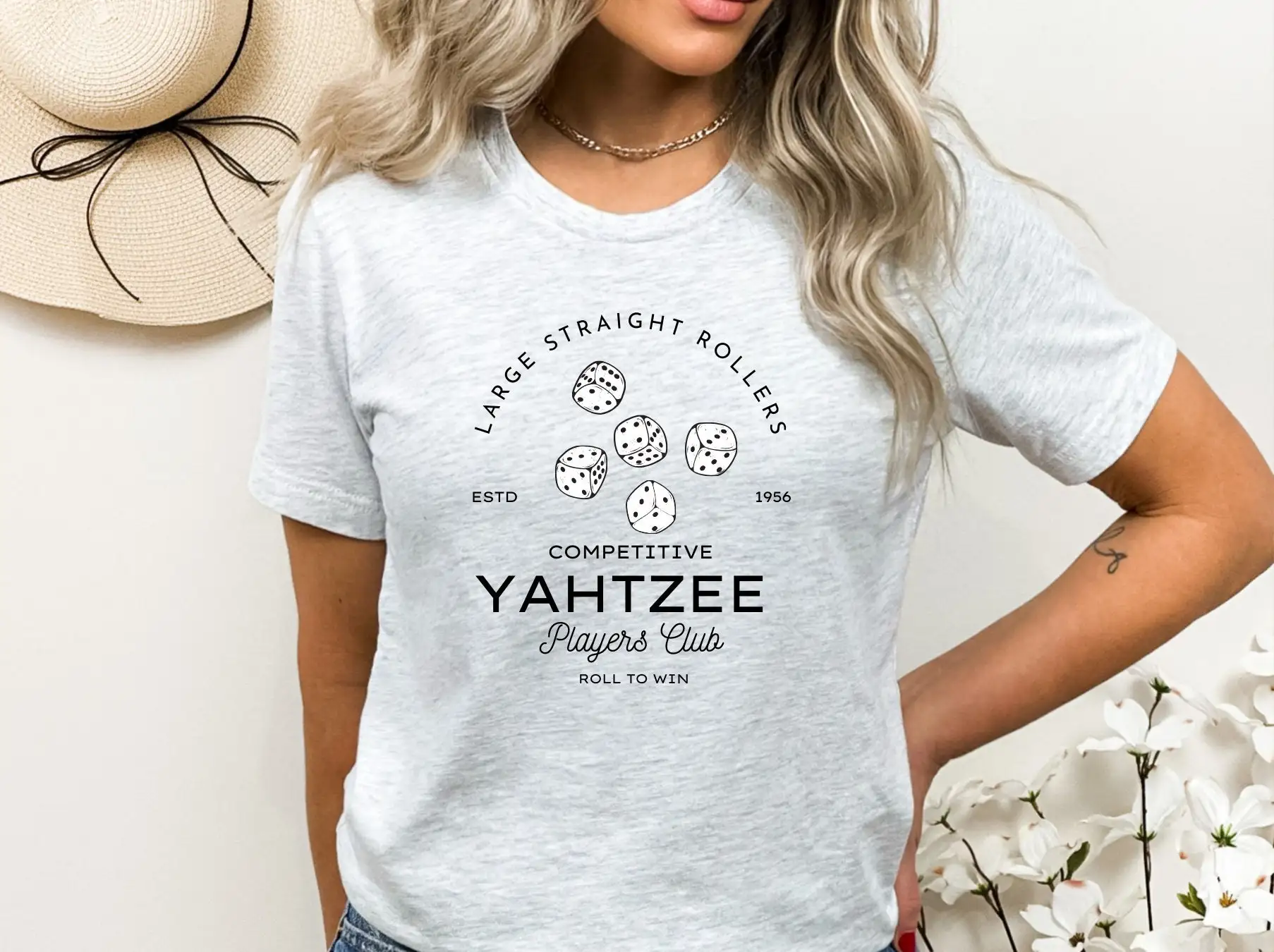 Yahtzee T Shirt Dice Game Funn - Board Game Yahtzee ulasan dan harga