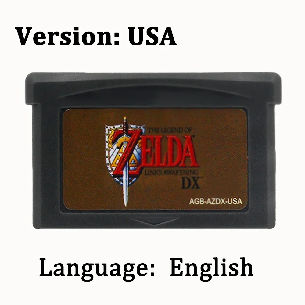 Classic GBA Game Card with 32- - Board Game Zelda ulasan dan harga