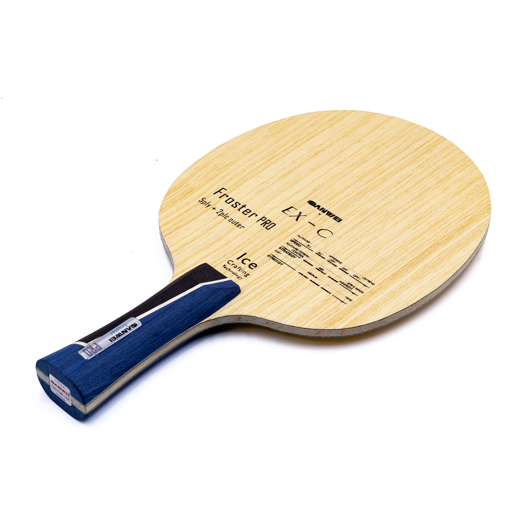 SANWEI ALC Table Tennis Blade  - Board Game Table ulasan dan harga