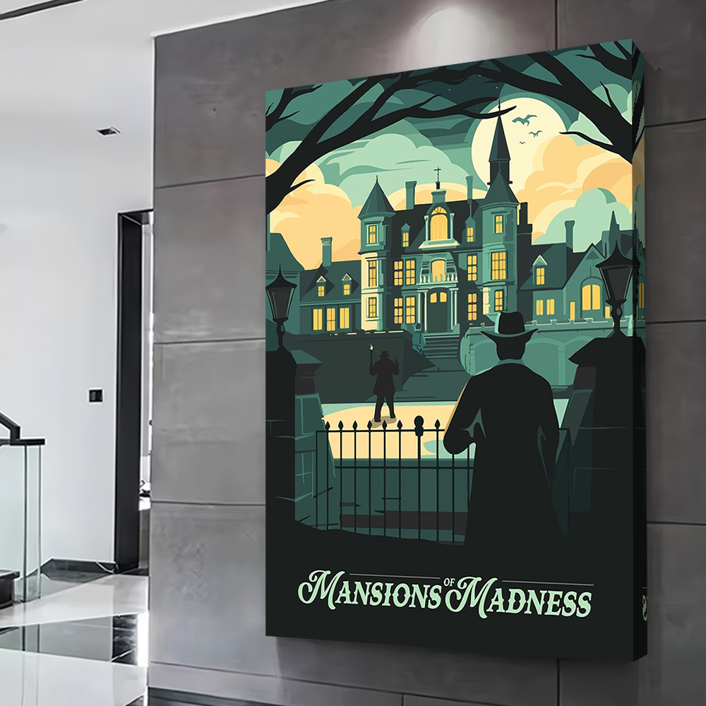 Mansions of Madness Board Game - Board Game Illustration ulasan dan harga