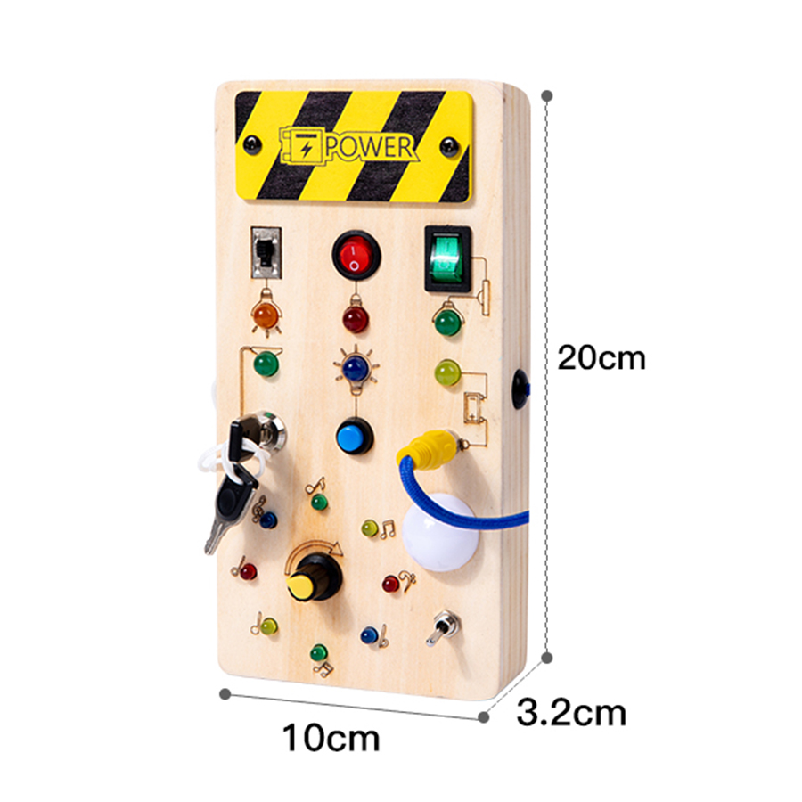 Montessori Busy Board Sensory  - Board Game Enthusiast ulasan dan harga