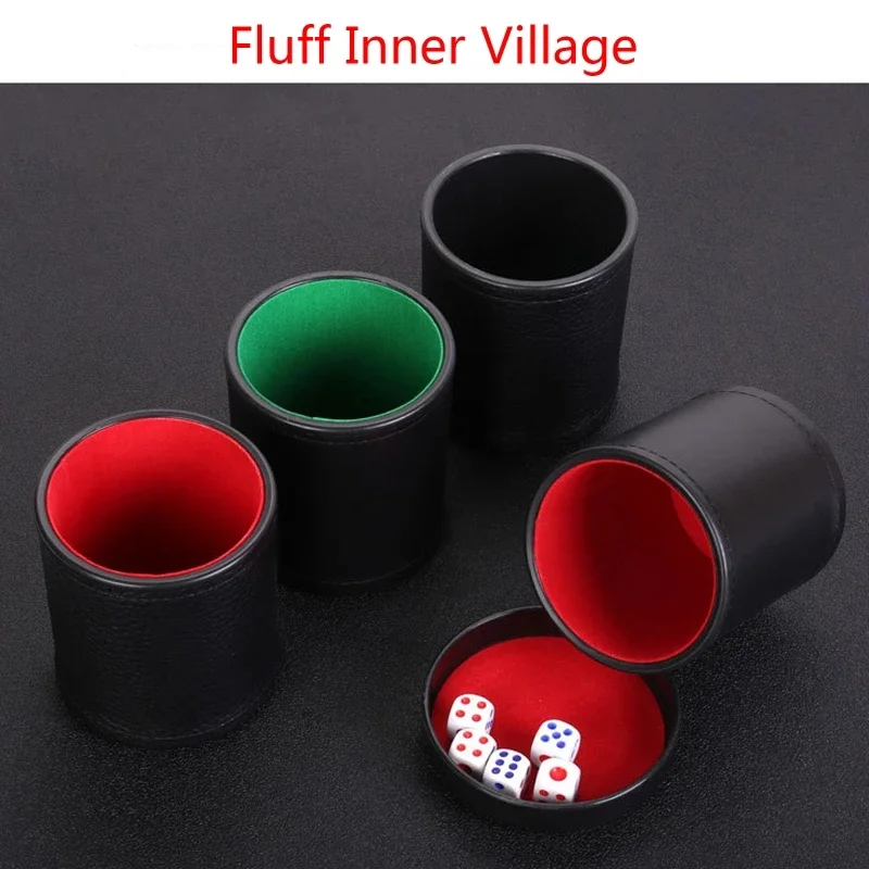 Dice Cup Set with Lid - Green/ - Board Game Yahtzee ulasan dan harga