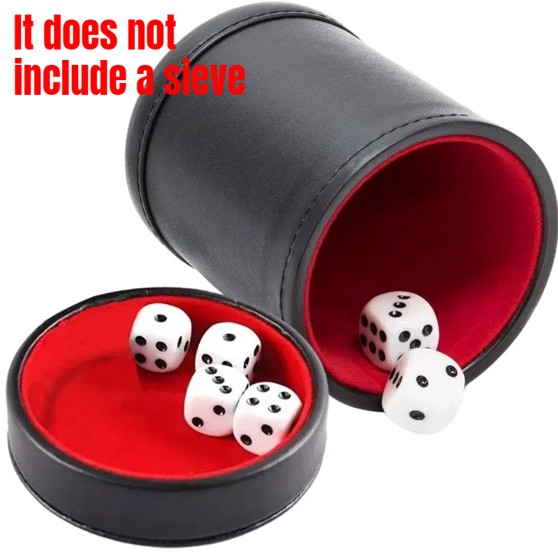 Dice Cup Set with Lid - Green/ - Board Game Yahtzee ulasan dan harga