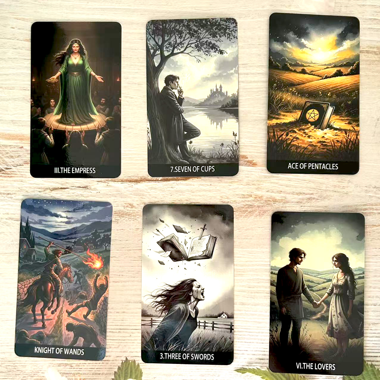 78PCS 70*120mm Tarot Cards PDF - Board Game Illustration ulasan dan harga