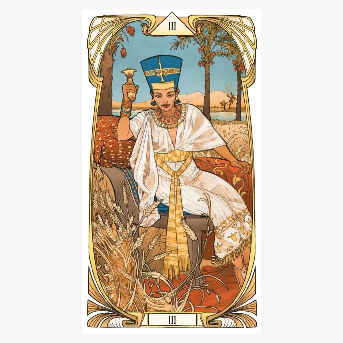 Egyptian Art Nouveau Tarot car - Board Game Of Life ulasan dan harga